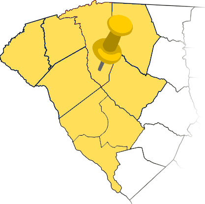 Counties serviced in Upstate South Carolina: Pickens, Oconee; Greenville, Spartanburg, Anderson, Laurens, Greenwood and Abbevlle.
