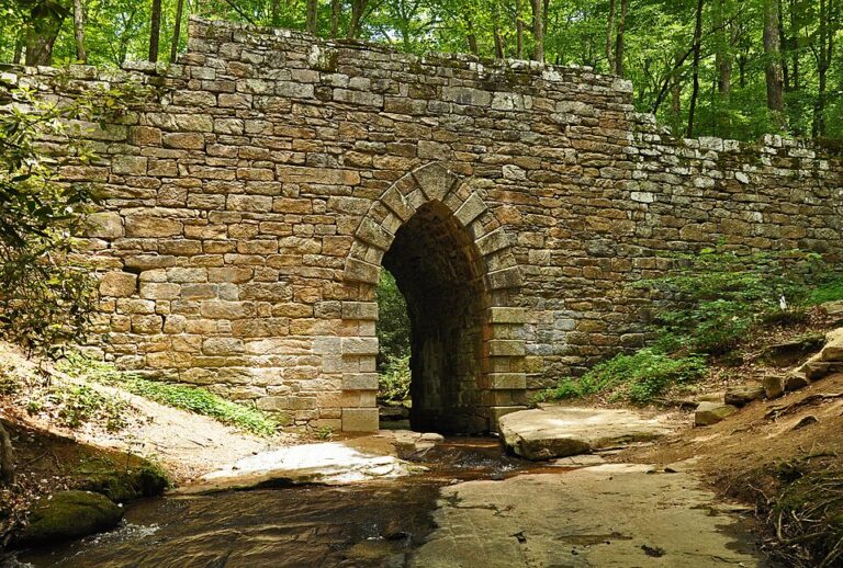 Poinsett Bridge in Greer, SC in Upstate South Carolina