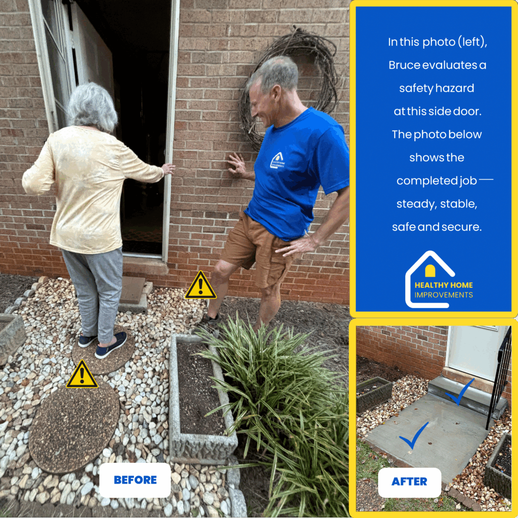 In addition to grab bars, we offer accessibility services in Fountain Inn, SC, Upstate South Carolina